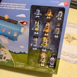 Bluey 3in1 Transforming Plane Playset
